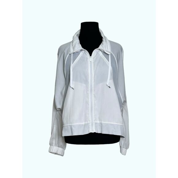 Lululemon white long sleeves lightweight jacket size 4 - Picture 5 of 12